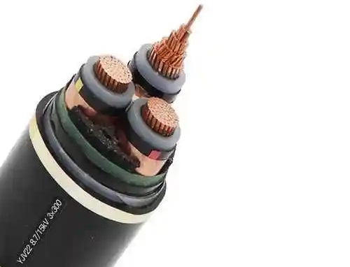 0.6/1KV YJV22、YJLV22 3芯3x1.5-3x300平方電纜外徑、重量及載流量表(圖1)