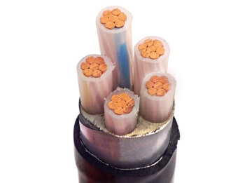 0.6/1KV YJV22、YJLV22 5芯交聯(lián)電力電纜外徑、重量及載流量表(圖1)