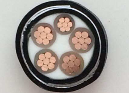 0.6/1KV YJV22、YJLV22 4+1芯4*120、150、185、240、300平方電纜外徑、重量及載流量表(圖1)