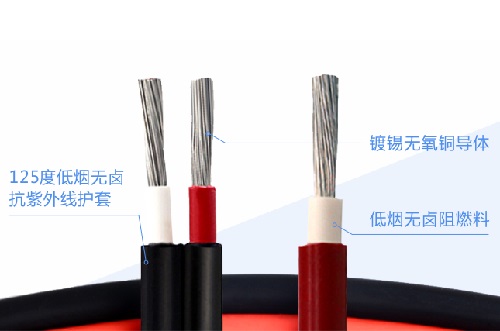 為何要使用低煙無(wú)鹵光伏電纜？低煙無(wú)鹵光伏電線有什么特點(diǎn)？(圖1)